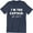 Navy Heather, variant on I'm The Captain Get Over It - Funny Cruising Boating Men's T-Shirt