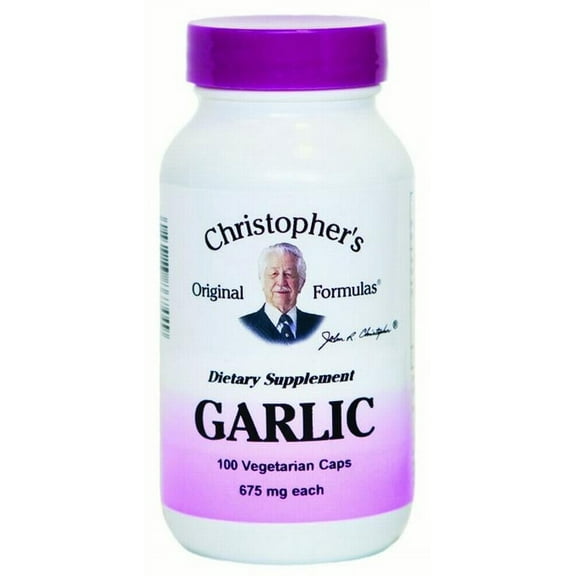 Christopher's Original Formulas Garlic, 100 Ct