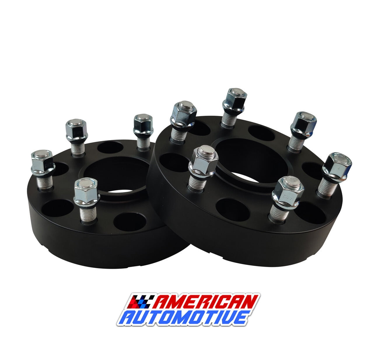 2pc 1.5" Hub Centric Wheel Spacers Compatible Silverado 1500, Sierra