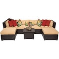 thumbnail image 1 of Bermuda 7 Piece Outdoor Wicker Patio Furniture Set 07a, 1 of 7