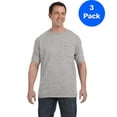 thumbnail image 1 of Hanes Men's Authentic-T Pocket T-Shirt - H5590 (Pack Of 3), 1 of 1