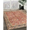 thumbnail image 2 of Ahgly Company Indoor Rectangle Traditional Brown Persian Area Rugs, 5' x 7', 2 of 6