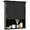 Black, variant on WATERJOY Bathroom Organizers and Storage Cabinet with 2 Doors and an Adjustable Shelf