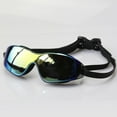 thumbnail image 2 of Swim Goggles for Men & Women, Anti-Fog No Leak UV Protection Swimming Goggles for Recreational & Competitive Use(Black,One Size)(Black,One Size), 2 of 8