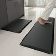 thumbnail image 5 of GALMAXS7 Kitchen Mat for Standing,Anti Fatigue Mats for Kitchen ,Non Slips Kitchen Rugs and Mats for floor 17.3"x28",Black, 5 of 9