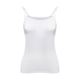 thumbnail image 4 of Scacto Womens Modal Built-in Shelf Bra Padded Basic Camisole Adjustable Spaghetti Strap Tank Tops Yoga Top Shirt Cotton Undershirt, 4 of 8