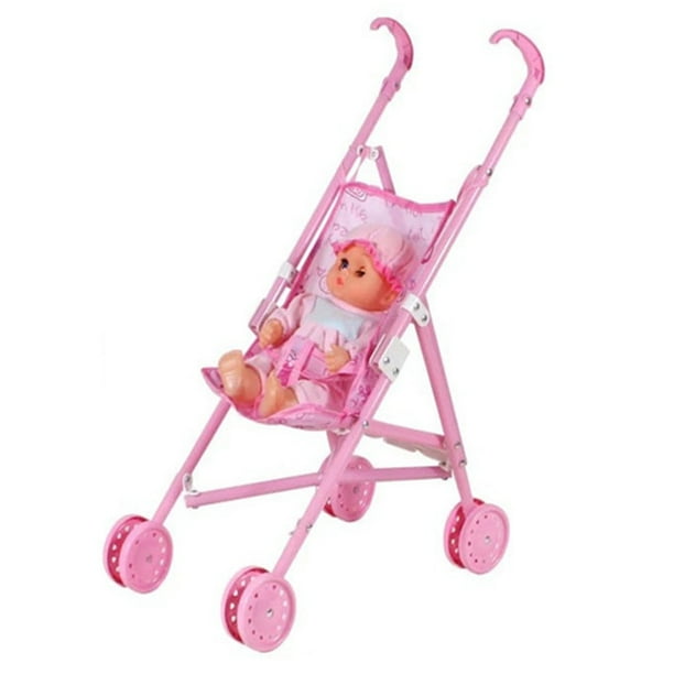 Baby Doll With Cart Set Baby Doll With Cart Set Baby Doll Stroller Toy  Pretend Play Toy Set For Kids 