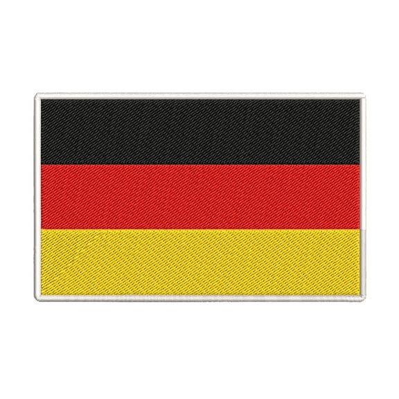Germany Flag Embroidered Iron-on Patch