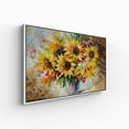 thumbnail image 2 of wall26 Floating Framed Canvas Wall Art for Living Room, Bedroom Bouquet Canvas Prints for Home Decoration Ready to Hang - 16x24 inches, 2 of 4