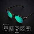 thumbnail image 4 of KALIYADI Polarized Sunglasses for Men and Women Semi-Rimless Frame Driving Sun glasses UV Blocking, 4 of 10