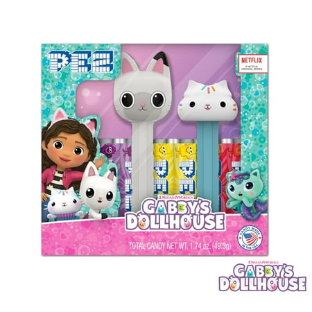 PEZ DreamWorks Gabby's Dollhouse Set with Accessories