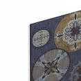 thumbnail image 2 of Luxe Metal Art 'Mediterranean Blue III' by Veronique Charron, Metal Wall Art, 12"x12", 2 of 7