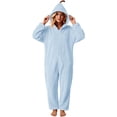 thumbnail image 4 of HappyYEE Womens Halloween Costume Pumpkin Flannel Jumpsuits, Fleece Long Sleeve Pajamas with Pockets, Zipper Hooded Onesie Pajamas for Festival Party Wear, 4 of 8