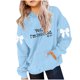 thumbnail image 1 of Camiseta de manga larga con lazo para niños, cuello redondo liso, parte superior lisa, adecuada para niños y niñas, sudadera con capucha para niñas, parte superior de poliéster, 1 of 6