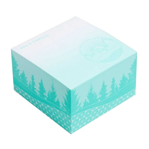 Inner World Unplug Memo Cube, (Hardcover)