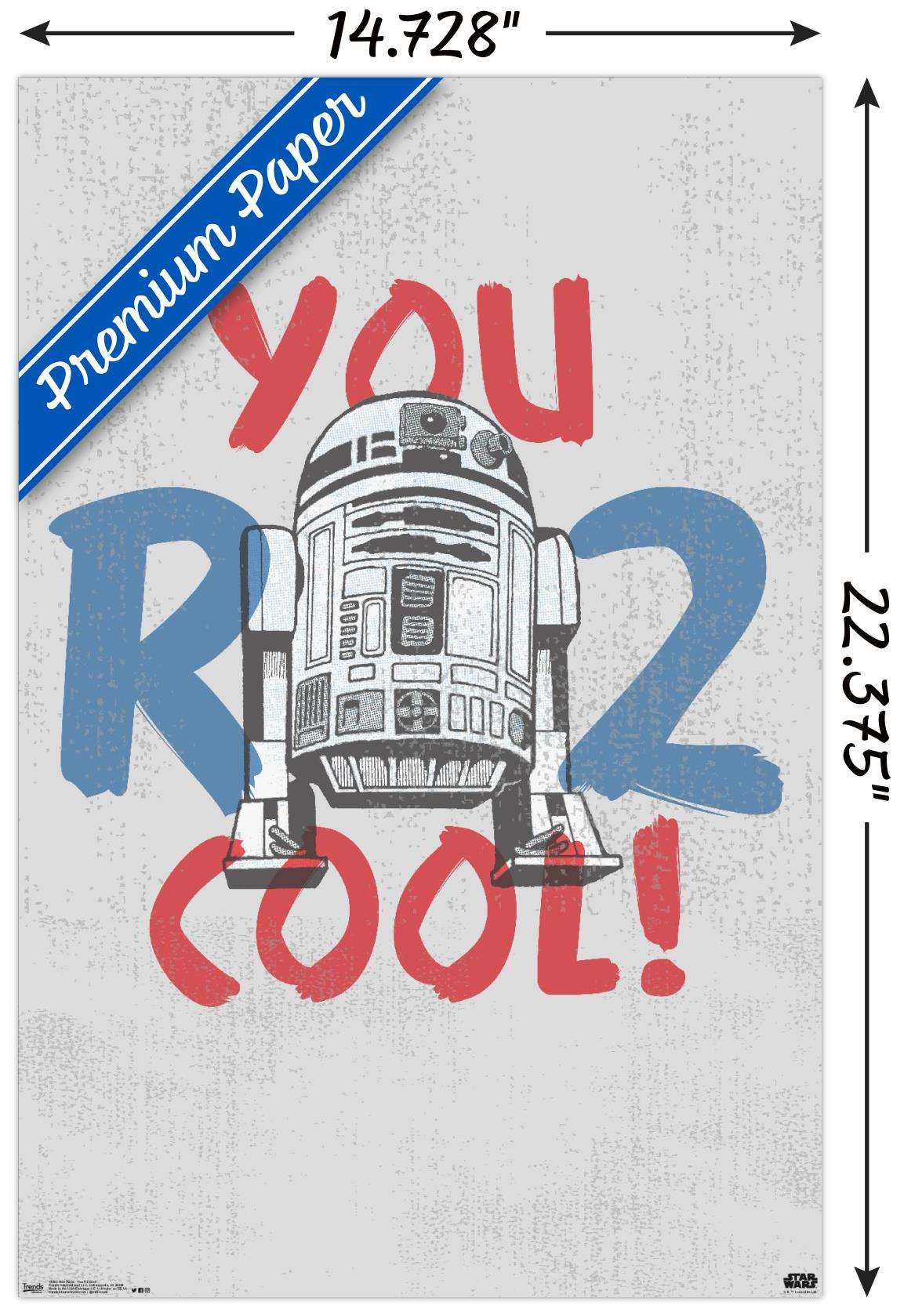 Star Wars: Saga - You R2 Cool Wall Poster, 14.725" x 22.375"