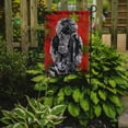 thumbnail image 2 of Black Standard Poodle Red Snowflakes Holiday Garden Flag, 2 of 5