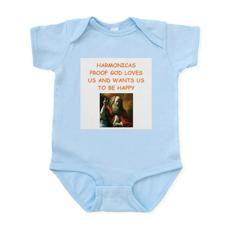 

CafePress - Harmonica Body Suit - Baby Light Bodysuit