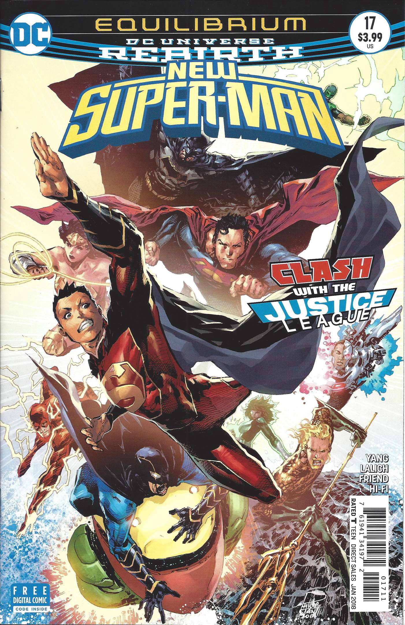 Cover of New Super-Man #17