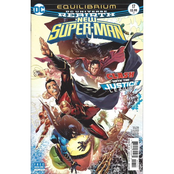 New Super-Man #17 VF ; DC Comic Book
