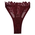 thumbnail image 2 of Tanga Secret Trasures para Dama, de Encaje con Amarre Vino Talla G, 2 of 4