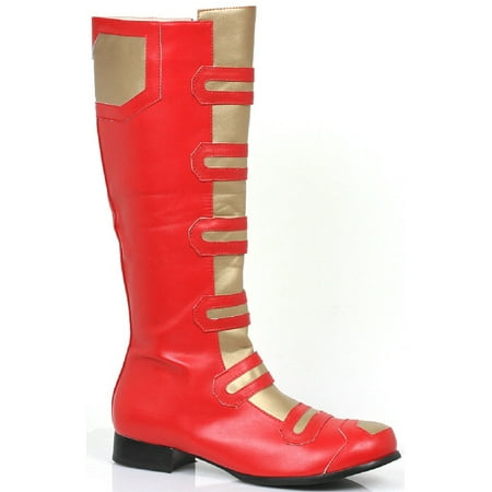 ELLIE SHOES - 121-Power Men's Red Superhero Boots - Walmart.com