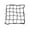 Black, variant on Motorcycle Cargo Net 16"x16" Heavy Duty Bungee Net Luggage Thicken Netting