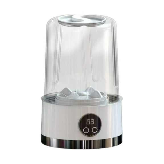 Mini Washing Machine, Portable Laundry Device, Wireless Charging Automatic Underwear Socks Cleaner, Compact Delicate Garment Washer