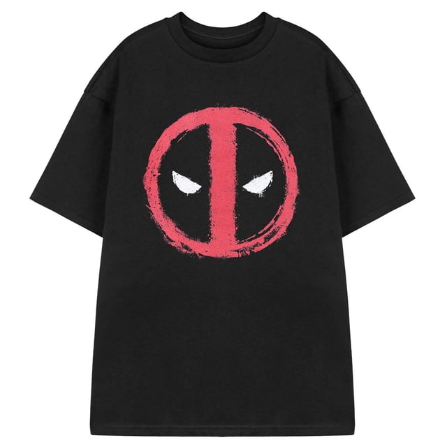 Deadpool Mens Face Short-Sleeved T-Shirt