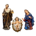 thumbnail image 1 of Nacimiento Set La Sagrada Familia Tradicional 3 pz Importadora La Merced Resina Resistente Mate, 1 of 7