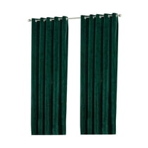 Paoletti Verona Crushed Velvet Eyelet Curtains
