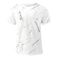 thumbnail image 5 of Tie Dye Shirt Men Summer Lightweight Short Sleeve Crewneck Loose Fit Casual T-Shirts Streetwear, 5 of 5