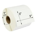 thumbnail image 5 of HOUSELABELS 3" x 2" Large Barcode Labels on 1" Core Compatible With Zebra and Rollo Printers, 1 Roll / 750 Labels per Roll, 5 of 7
