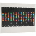 thumbnail image 3 of Fingerboard Label, Guitar Decals Sticker Reusable Guitar Tab Decals Fingerboard Sticker  for -string Electric Guitars and Acoustic Guitars for Guitar Beginners, 3 of 7