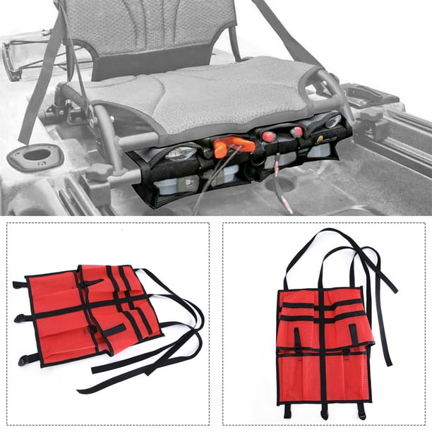 boat seat tackle storage bag Inflatable Bags The tackle webs bag snaps on Large Blue ABS Tackle Box