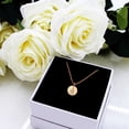 thumbnail image 6 of Anavia Round Christmas Tree Stainless Steel Rose Gold Disc 10mm Pendant Jewelry with Gift Box, 6 of 10
