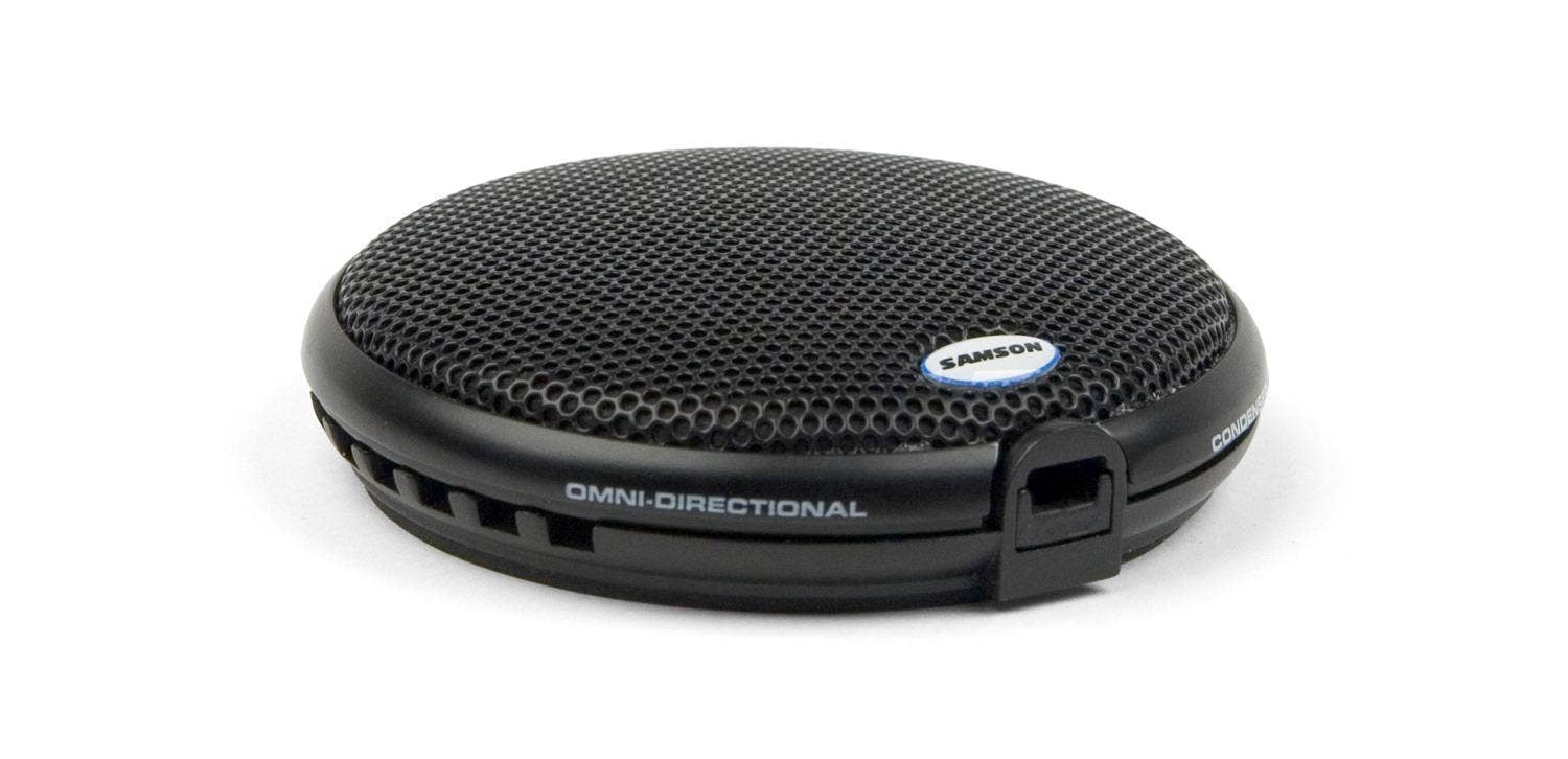 Samson UB1 Wired Condenser Microphone - Black - Surface Mount - USB