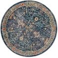thumbnail image 2 of Rugs.com Lola Collection Rug – 4 Ft Round Navy Blue Medium Rug Perfect For Kitchens, Dining Rooms, 2 of 7
