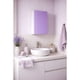 thumbnail image 1 of Botiquin Repisa Mdf 50cm Pared Primeros Auxilios Color Lila, 1 of 4