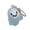 D, variant on Glow-in-the-dark Ghost Keychain Luminous Design Multiple Expressions Halloween Bag Hanging Ornament