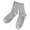 Light Gray, variant on Women's Soft Warm Cozy Winter Casual Solid Color Knit Socks Light Yellow One Size