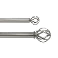 thumbnail image 1 of Cortinero Doble Ajustable 1 3/4" 182-365Cm Niquel, 1 of 2