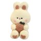 thumbnail image 3 of Puntoco Bufanda de Pascua de peluche, lindo conejito para niños, regalos navideños, 25 cm, 3 of 5