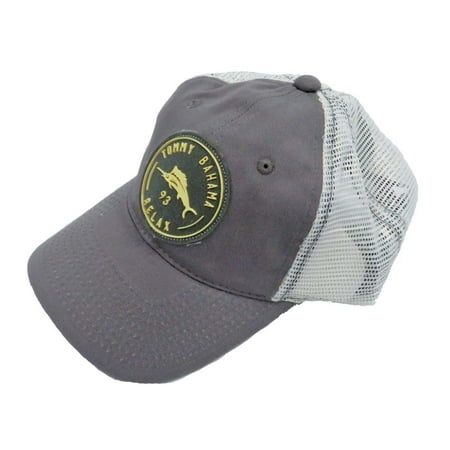 Tommy Bahama Men's Mesh Back Grey Patch Ball Cap