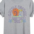 thumbnail image 3 of SpongeBob SquarePants - Gary Blissfully Unaware - Juniors Ideal Flowy Muscle T-Shirt, 3 of 6
