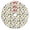 Multicolor Christmas Tree, variant on Christmas Tree Skirt,Multicolor Christmas Tree and Ornament Pattern Christmas Tree Decor with Red Ribbon Ties,Round Shape,Christmas Decorations for Home 30"x30"