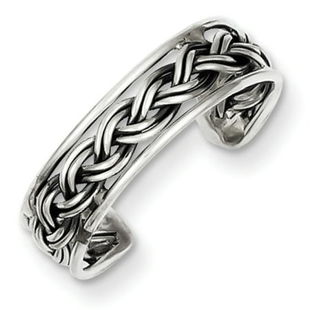 Sterling Silver Antiqued Toe Ring (Best Ring Tone Com)