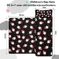 thumbnail image 5 of Black Christmas Santa Pattern Toddler Nap Mats for Kids Preschool,50"x20" Sleeping Mat Bag or Kids,Toddler Sleeping Bag,Toddler Nap Mat or Daycare, 5 of 6