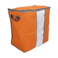 thumbnail image 2 of Useful Bamboo Charcoal Fabric Clothing Storage Bags Dust Proof Healthy Organizer Orange, 2 of 8