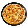 thumbnail image 3 of Plaque à Pizza Roulée à Froid Plateau de Cuisson Maison avec Trous Antiadhésif, 3 of 8